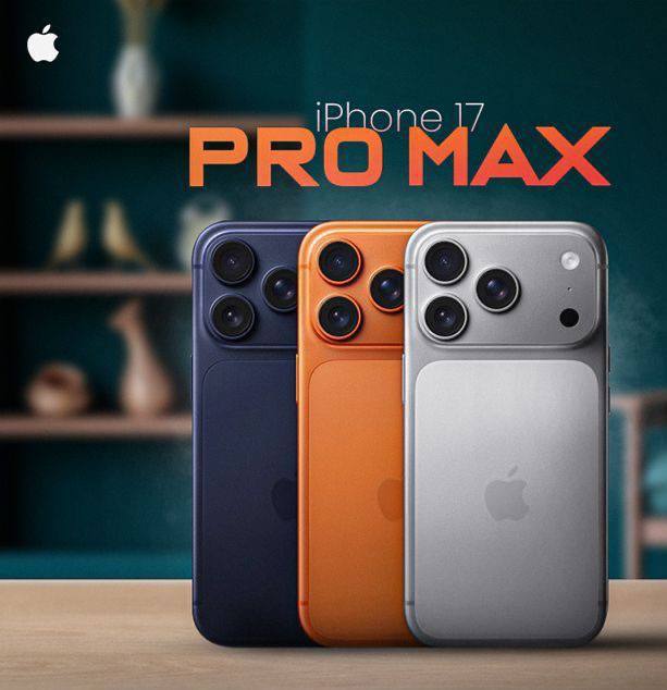 گوشی طرح اپل iphone 17 pro max | حافظه 256 رم 8 گیگابایت سایز اصلی