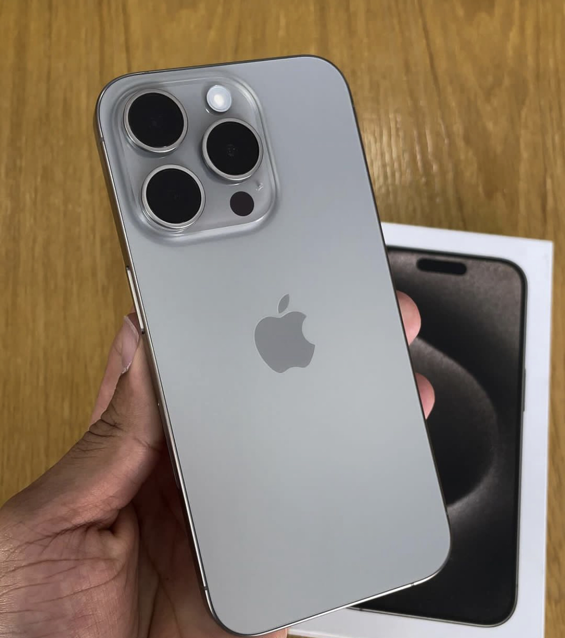 گوشی طرح اپل iphone 15 pro max | حافظه 128 رم 6 گیگابایت سایز اصلی
