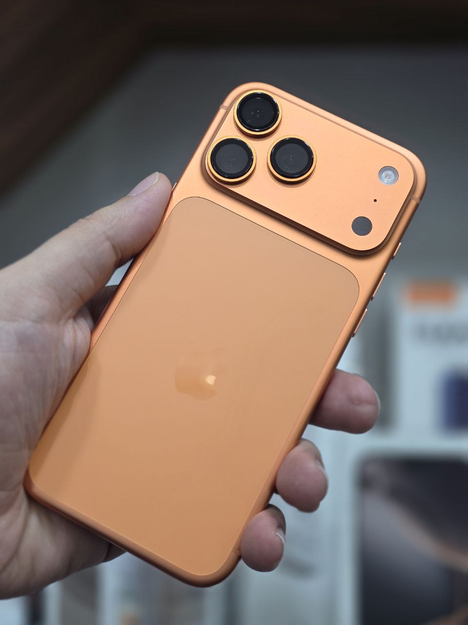 گوشی طرح اپل iphone 17 pro max | حافظه 128 رم 8 گیگابایت سایز اصلی